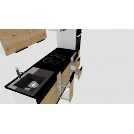 Cocina completa 240 cms Gama Media ref-61D Cocina completa 240 cms Gama Media ref-61D