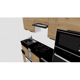 Cocina completa 240 cms Gama Media ref-61D Cocina completa 240 cms Gama Media ref-61D