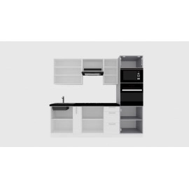 Cocina completa 240 cms Gama Media ref-61F Cocina completa 240 cms Gama Media ref-61F
