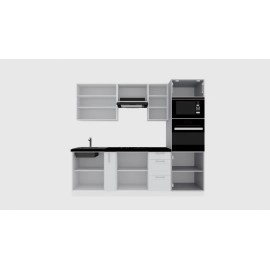 Cocina completa 240 cms Gama Media ref-61F Cocina completa 240 cms Gama Media ref-61F