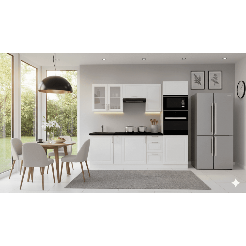 Cocina completa 240 cms Gama Media ref-61F Cocina completa 240 cms Gama Media ref-61F