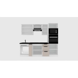 Cocina completa 240 cms Gama Media ref-61E Cocina completa 240 cms Gama Media ref-61E
