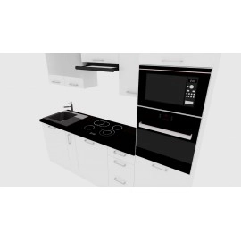 Cocina completa 240 cms Gama Media ref-61G Cocina completa 240 cms Gama Media ref-61G
