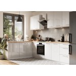 Modulos para cocinas color blanco brillo gama media presupuesto gratuito ref-23 MODELO VITA